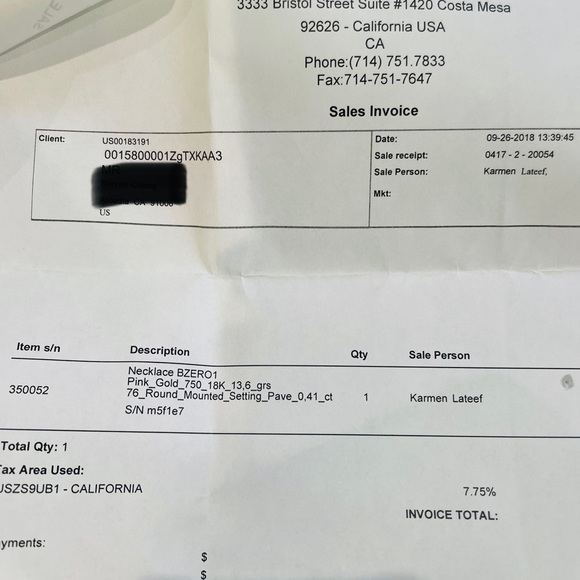 Rose Gold Necklace BZERO1 Bvlgari❤️😘 - Picture 4 of 6